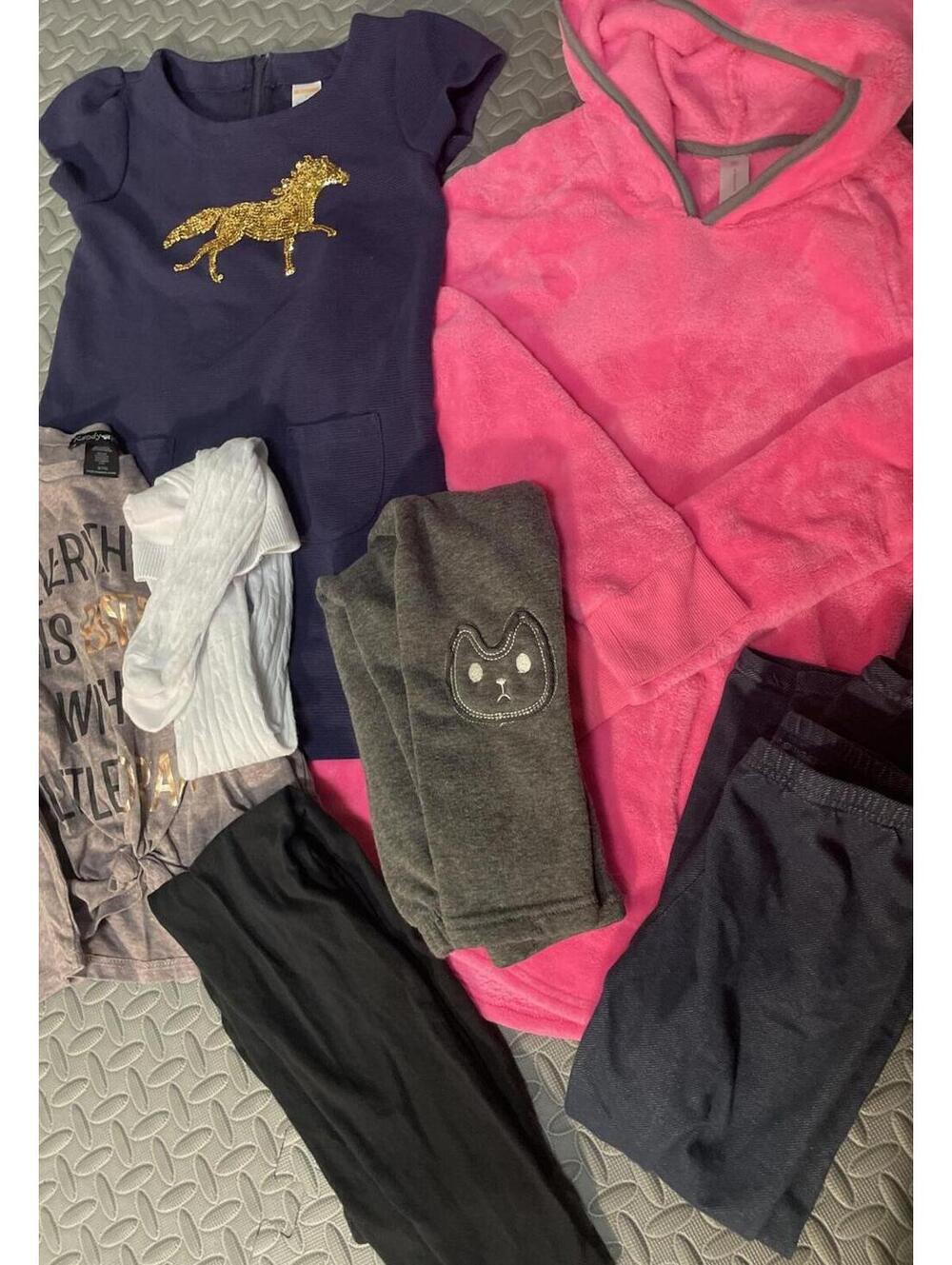 Girls Mixed Clothing Lot Size 6 to 8 Bundle Assortment EUC